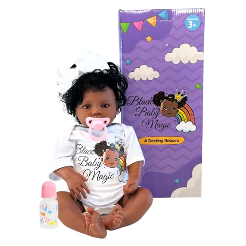 Black 17 Inch Soft Body Baby Doll with Accessories M564200