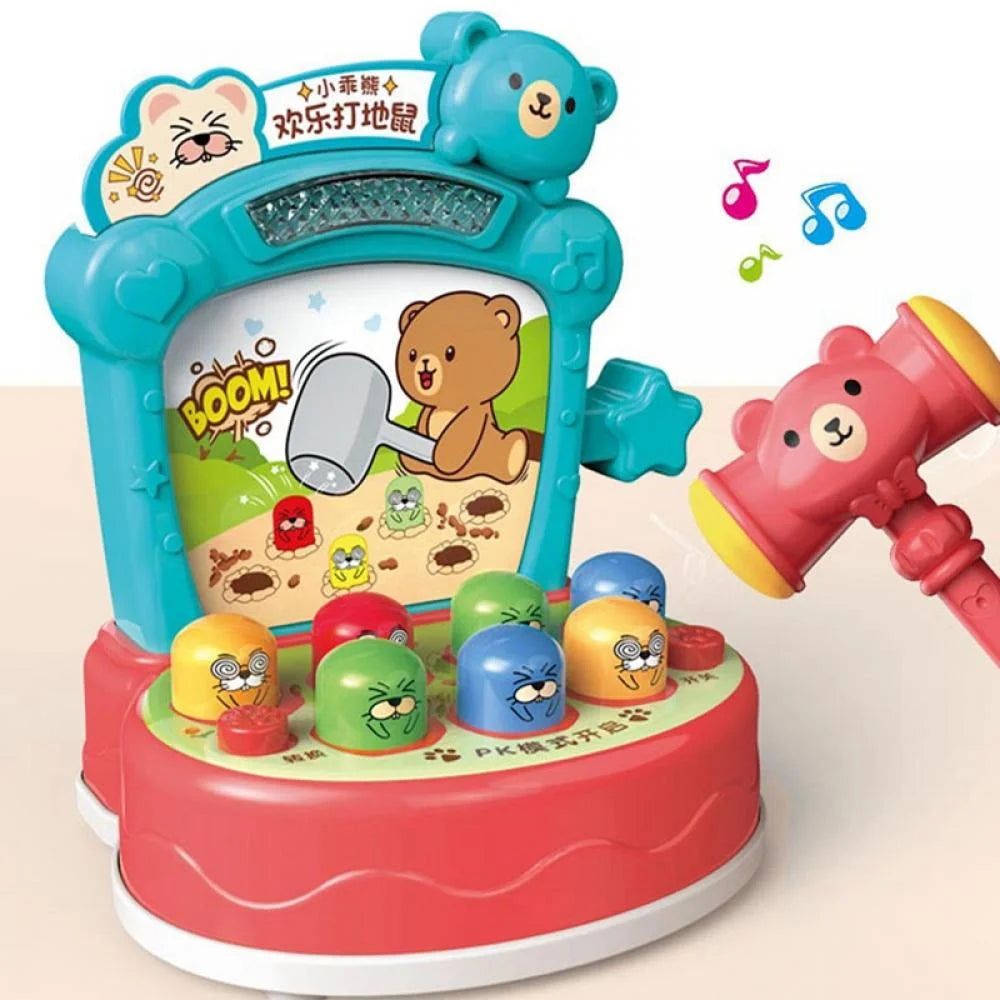 Mini Electronic Arcade Whack A Mole Game with Hammer M50168