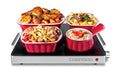 Compact Glasstop Warming Tray with Adjustable Temperature Control J83249