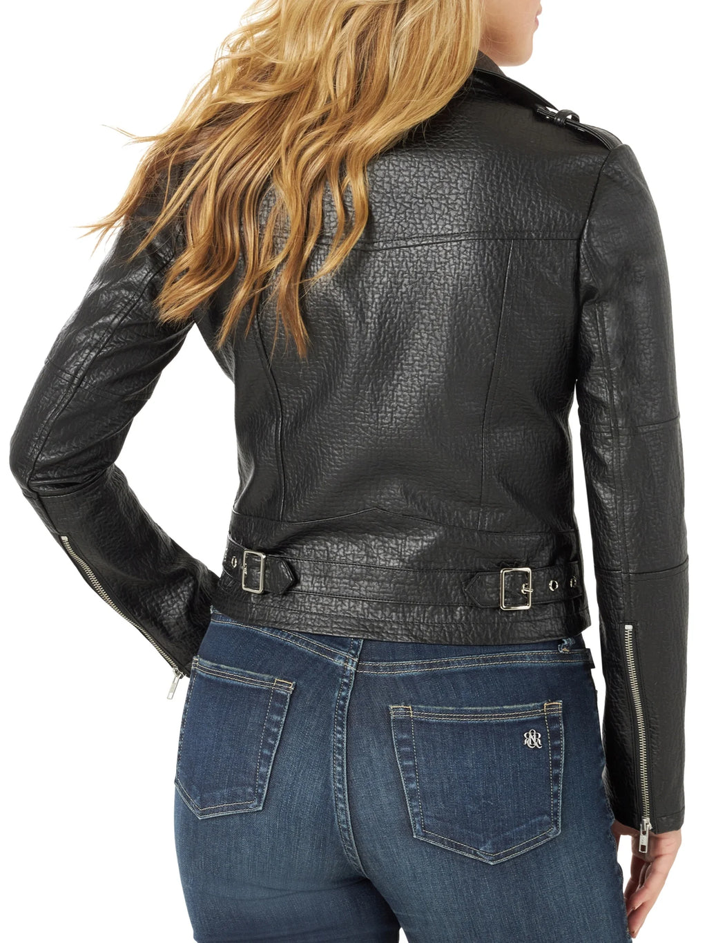 Faux Leather Jacket U3046