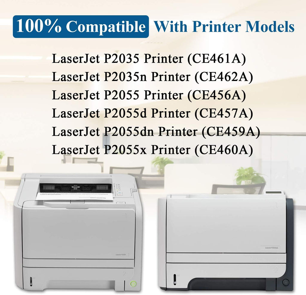 3-Pack Black CE505A Toner Cartridge Z2558