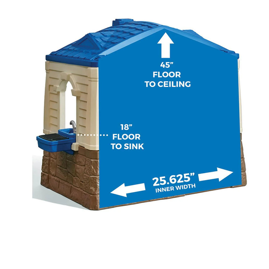 Brown Plastic Kids Playhouse H960023