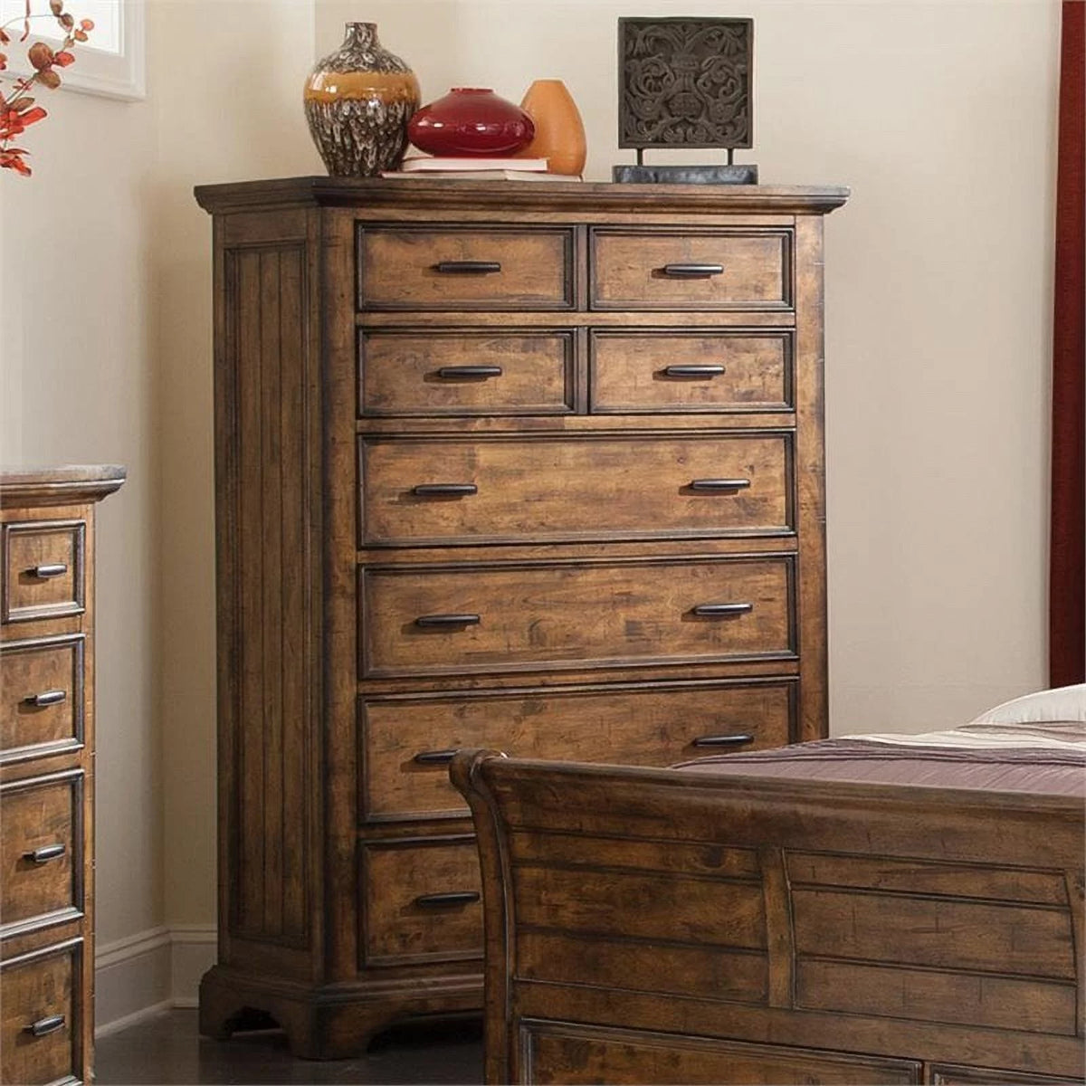 6 Drawer Wood Chest A456742