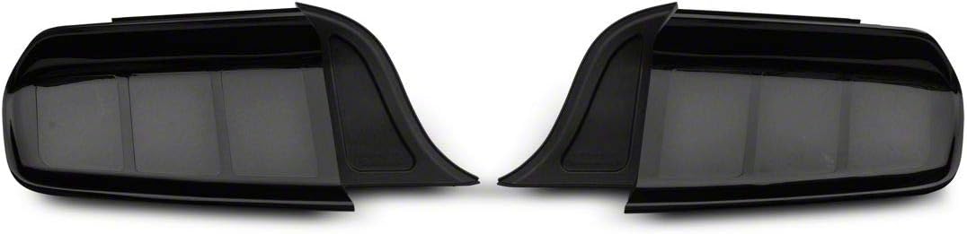 Gloss Black LED Tail Lights with Smoked Lens Z65404