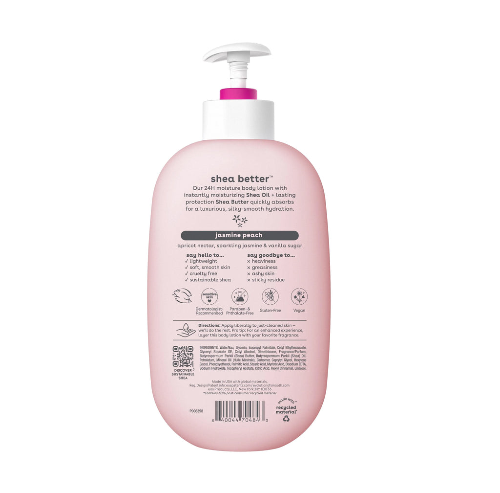 Shea Body Lotion Jasmine Peach 16 fl oz Y227812