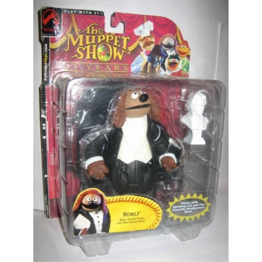 Rowlf The Dog with Baby Grand Piano Action Figure B187