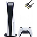 PS5 Disc Version Console with Wireless Controller 825GB SSD W271