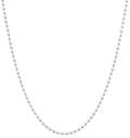 Sterling Silver Ball Chain 24in Y466