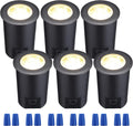 Pack of 6 7W 12V LED Aluminum In-Ground Well Light A9618