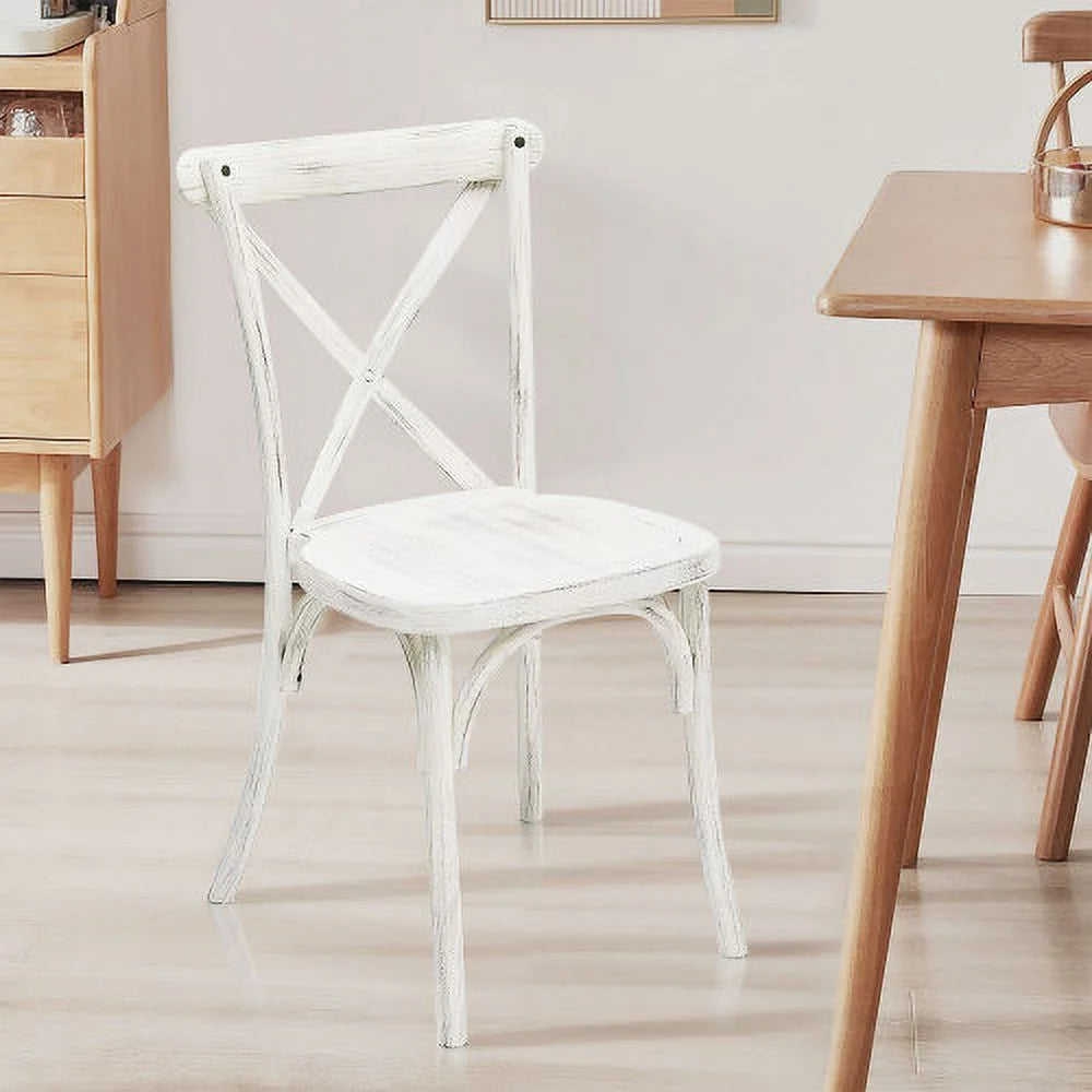 4-Pack Resin X-Back Chair O306