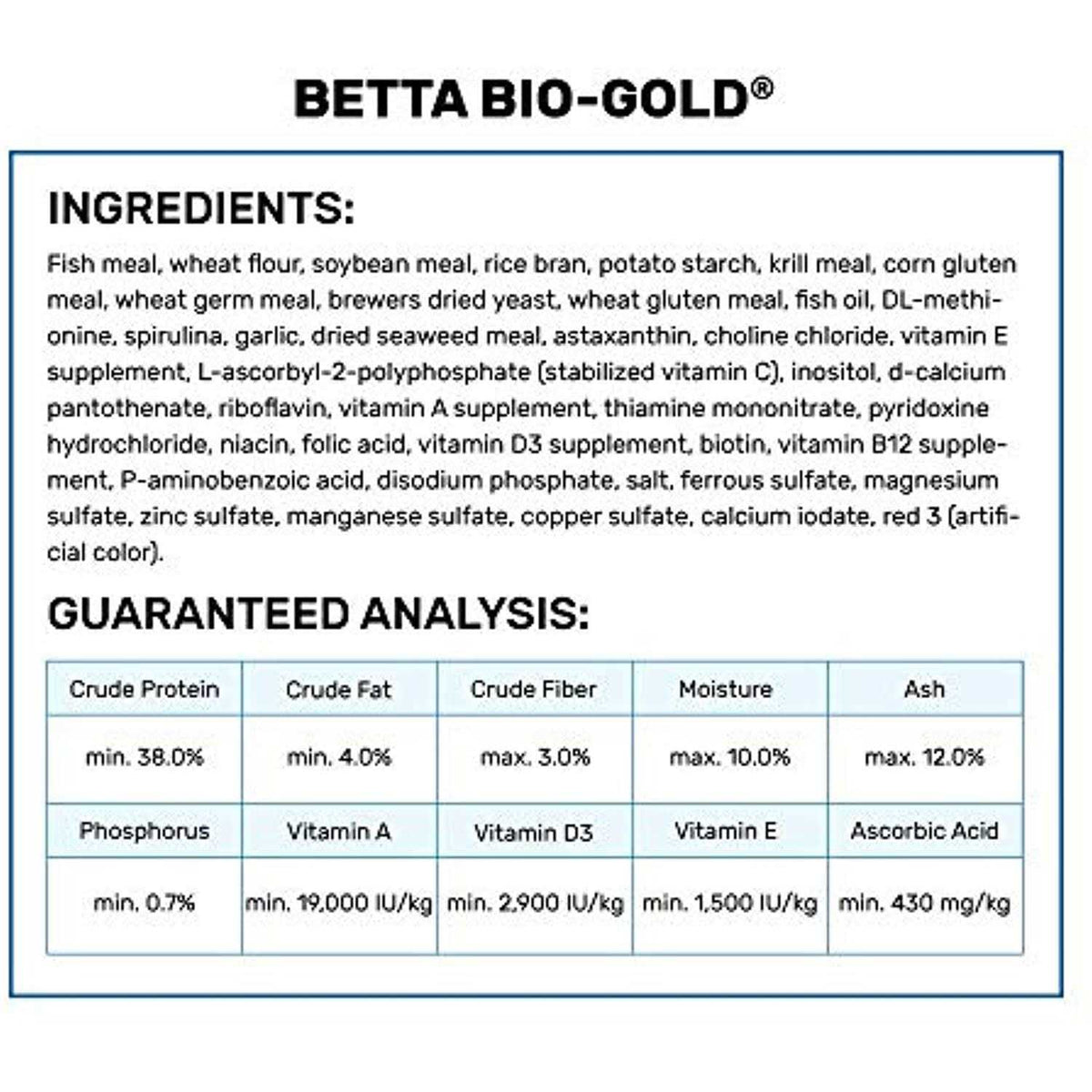 Betta Fish Food N131