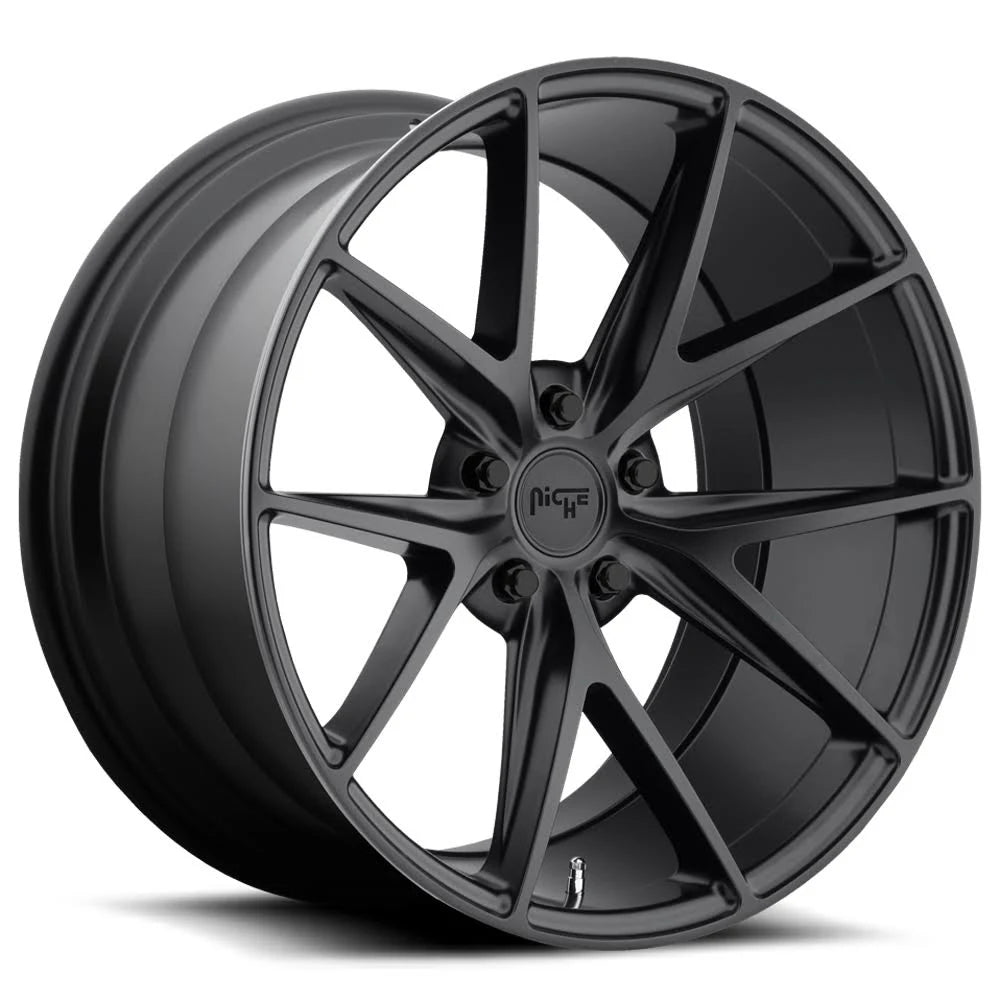Matte Black 20x10.5 5x115 20mm Wheel D1159