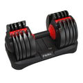 Adjustable Dumbbell 5-52.5 lbs Black Single D74421