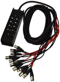 8-Channel XLR Snake Cable, 25-Feet J731948