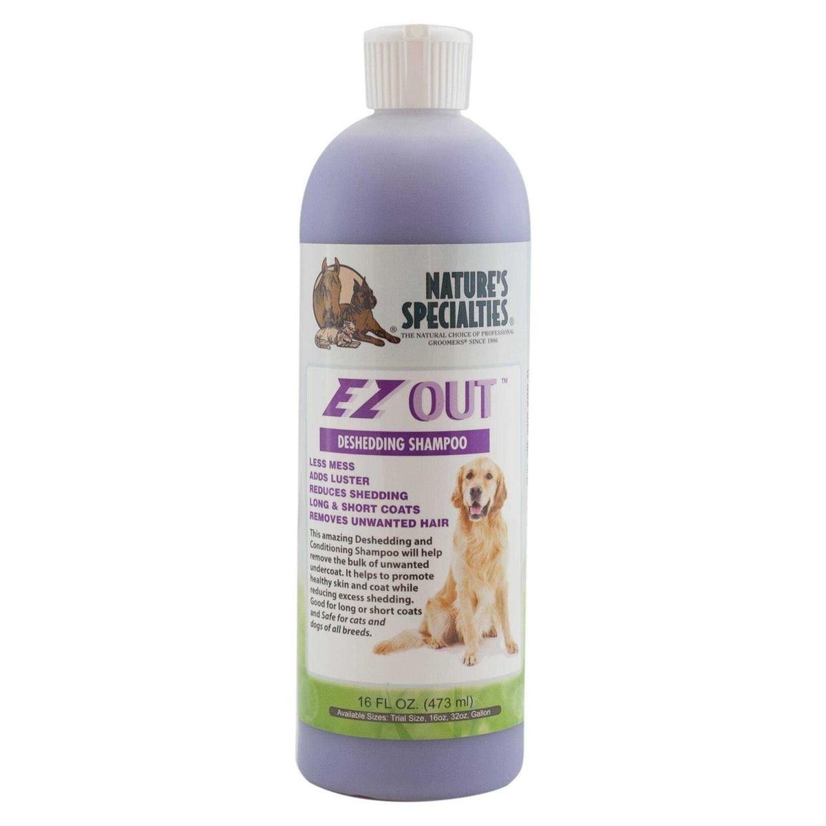 Deshedding Shampoo for Dogs Cats T17480