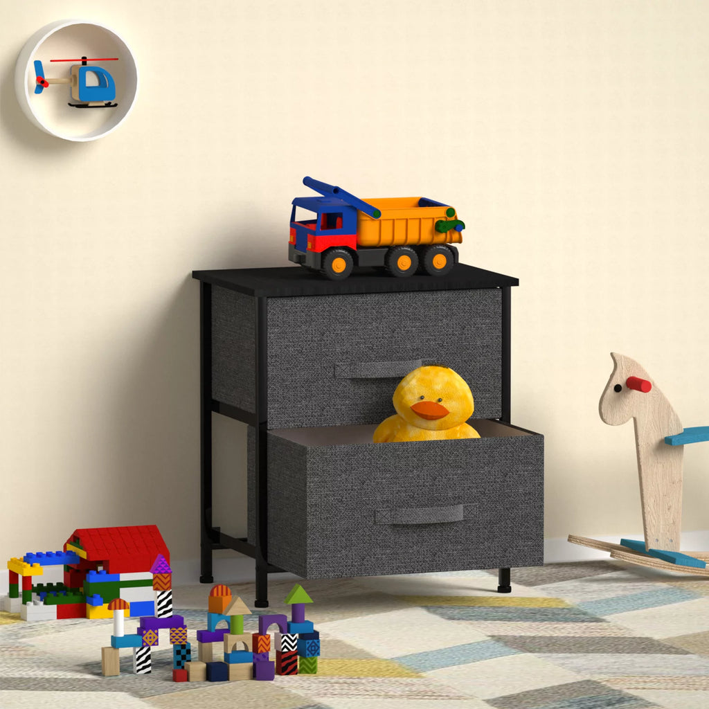 2 Drawer Fabric Dresser J896669