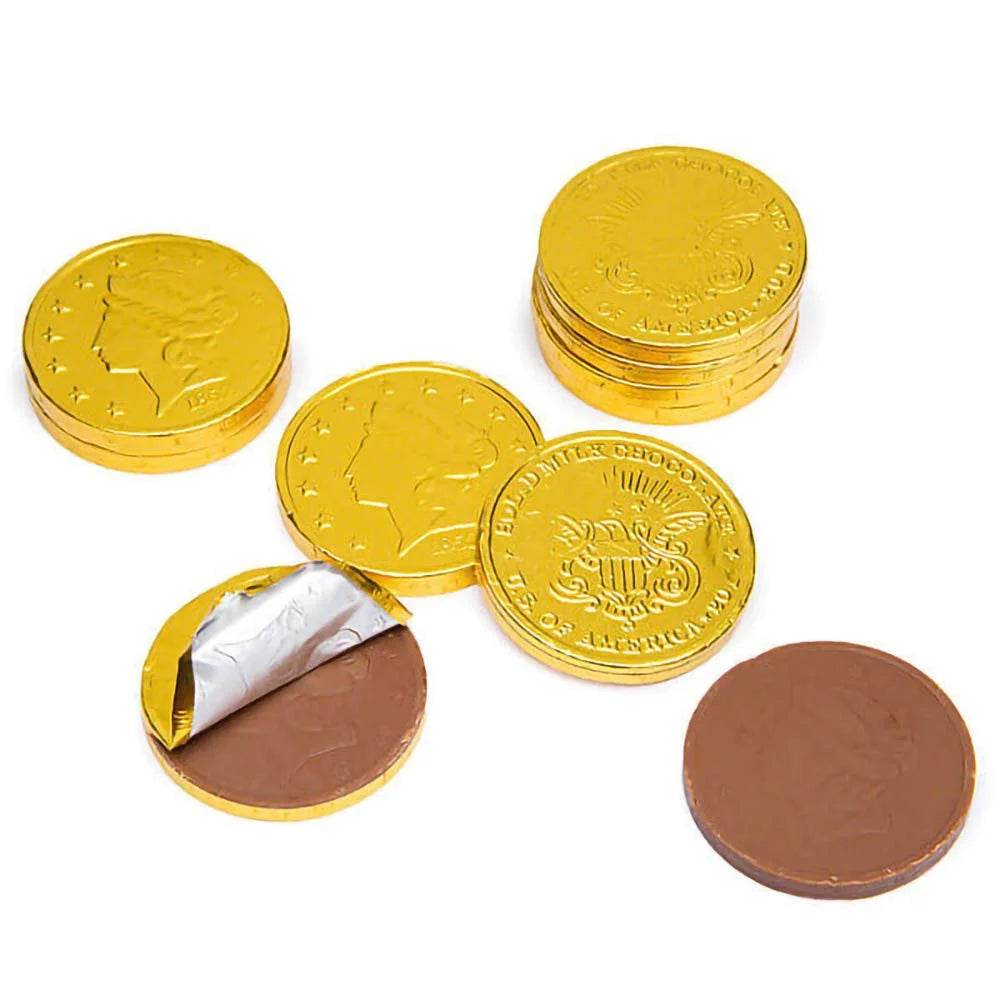 Milk Chocolate Coins 1LB R6221