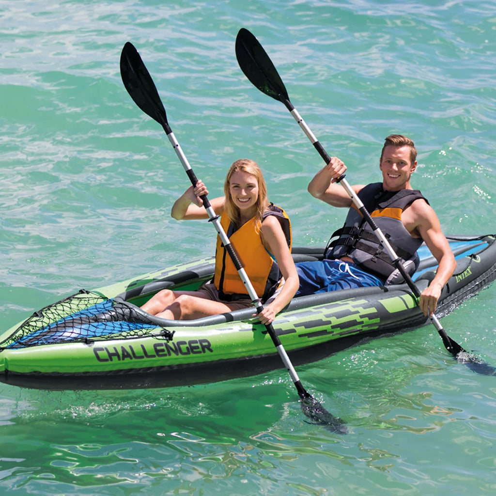 Inflatable Kayak with Oars and Hand Pump Z146