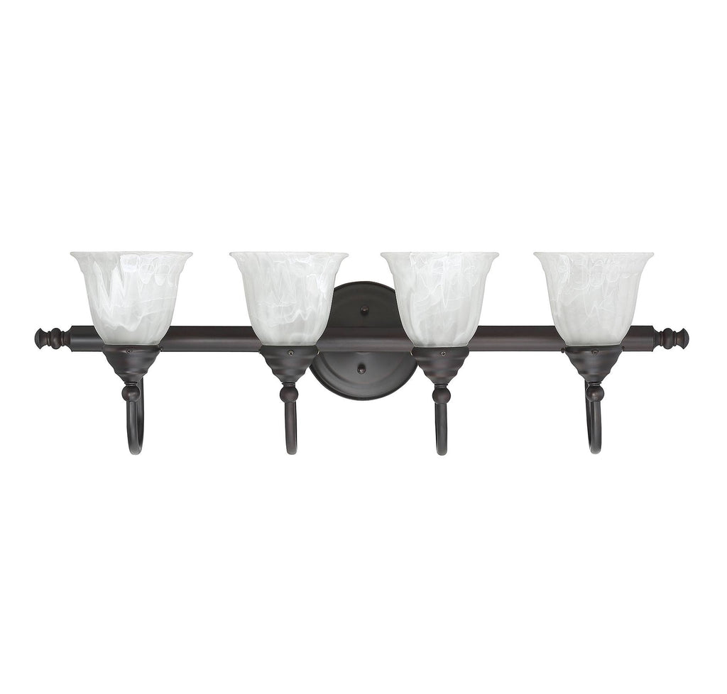 4 Light Bath Bar, English Bronze Z7101