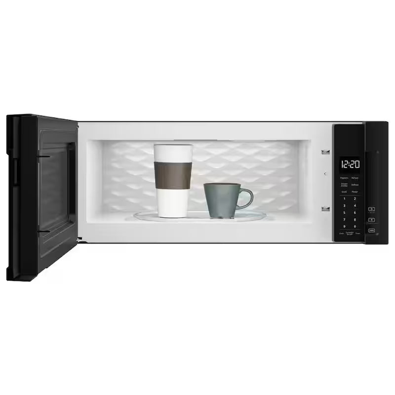 Low Profile Microwave Hood Combination in Black T961356