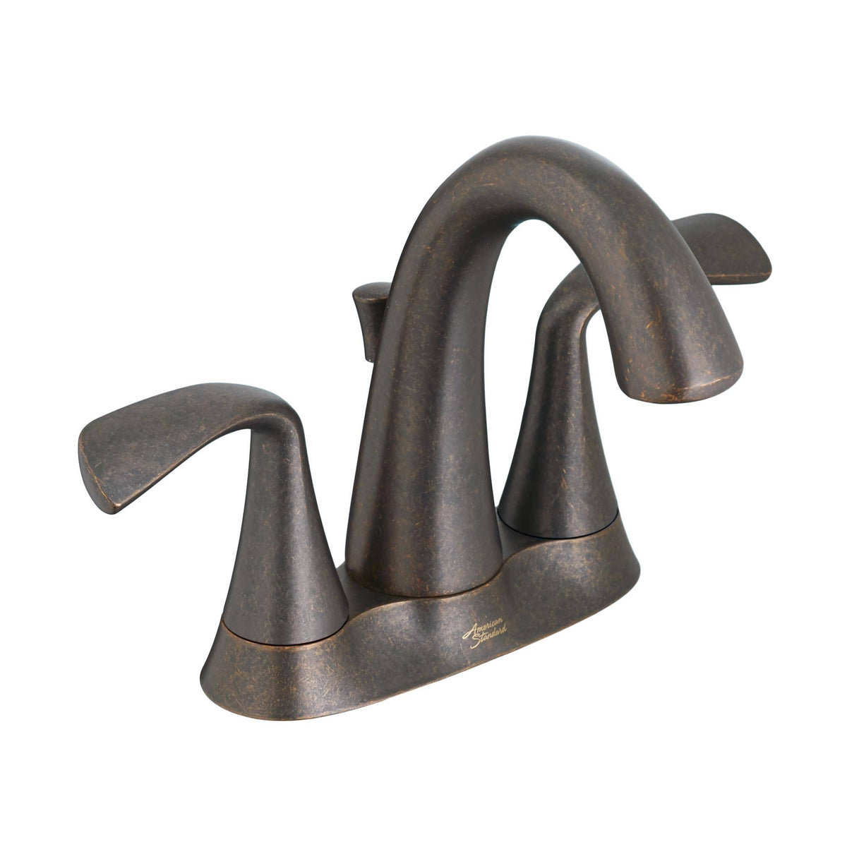 Oil Rubbed Bronze Two-Handle Centerset Bathroom Faucet Q126961