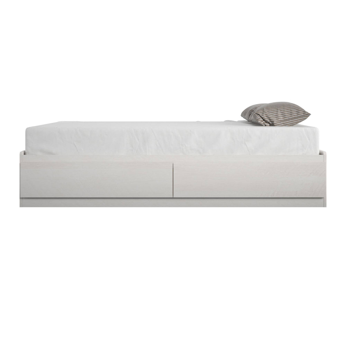 Twin Mates Bed Ivory Oak N66083