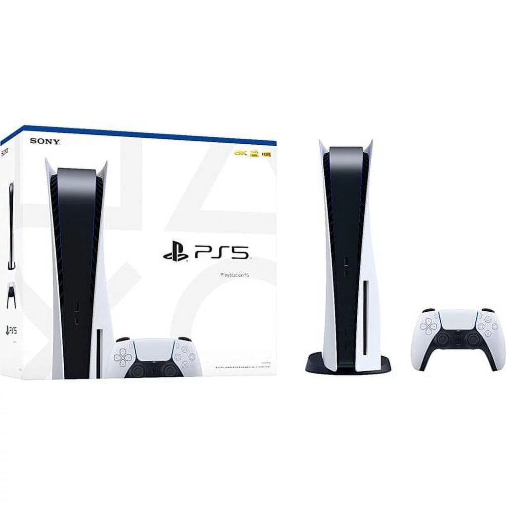 PS5 Disc Version Console with Wireless Controller 825GB SSD W271