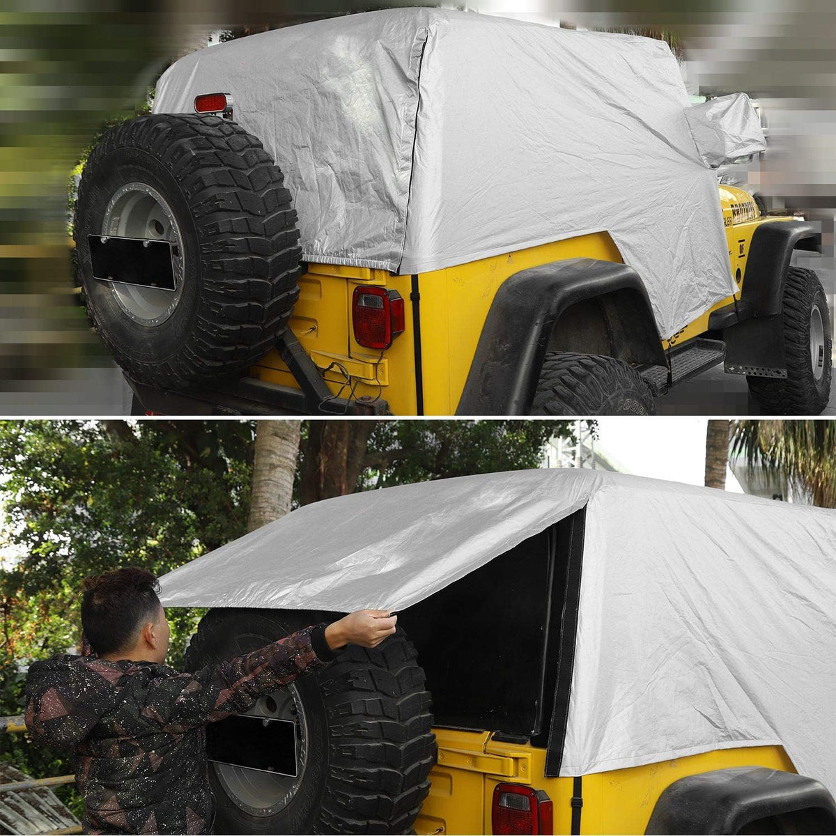 Car Cover Weatherproof Pack of 2 G19089