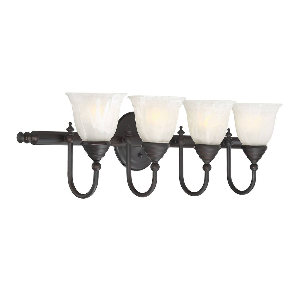 4 Light Bath Bar, English Bronze Z7101