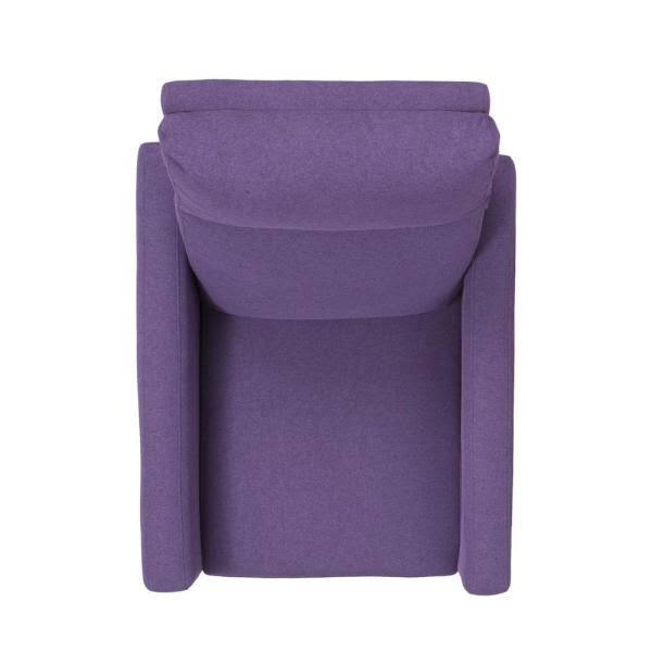 Violet Fabric Recliner B227608