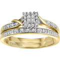 10kt Yellow Gold Diamond Bridal Set K540276
