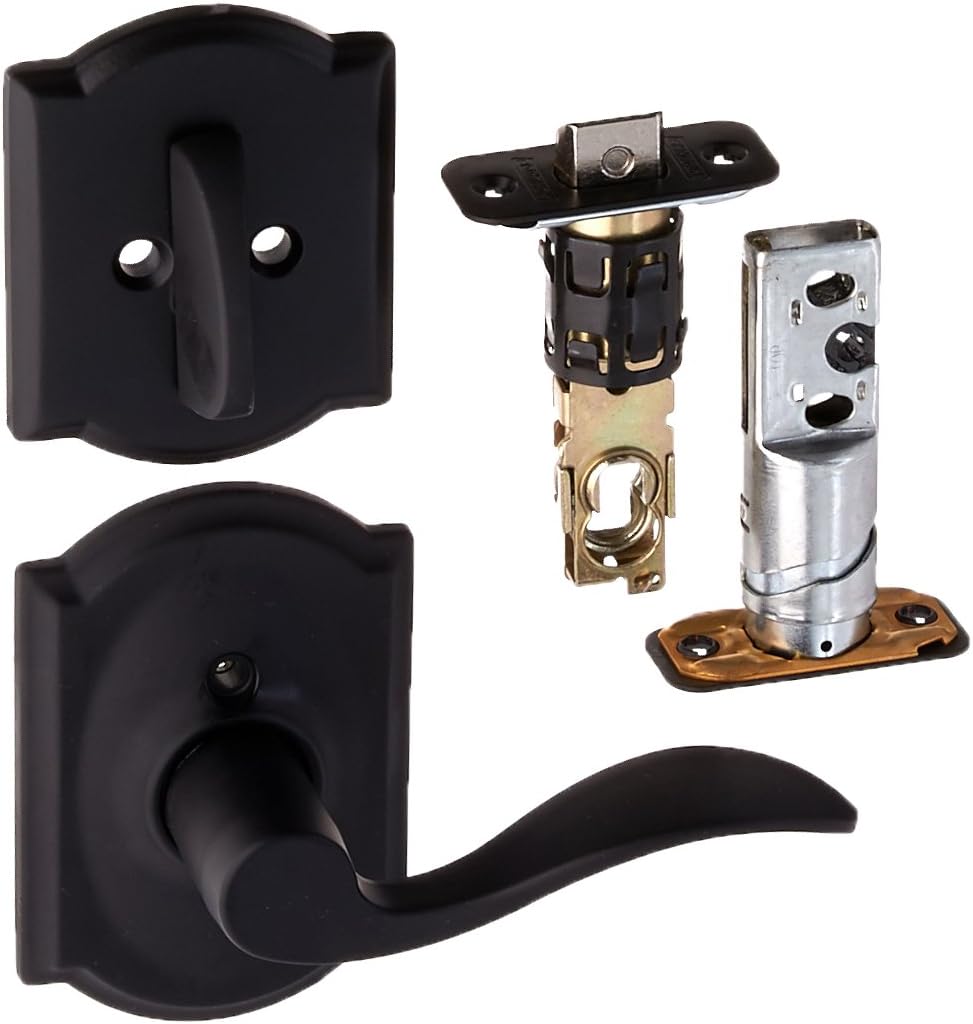 Matte Black Interior Lever Set Pack of 2 I29853