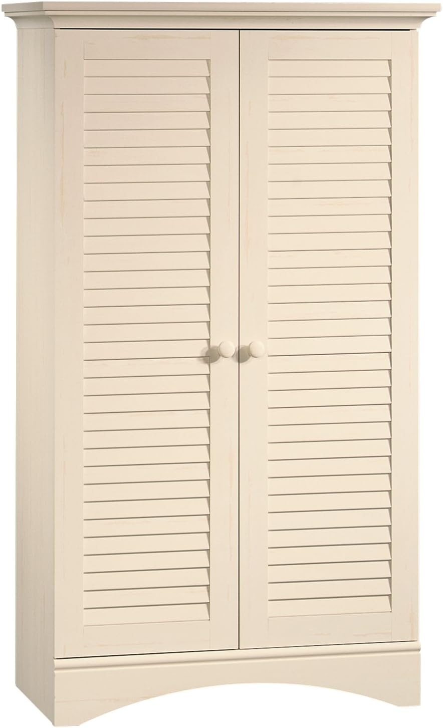 Antiqued Paint Storage Cabinet U482