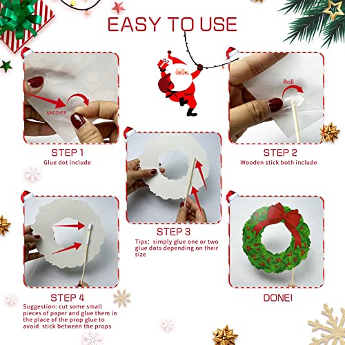 Christmas Photo Booth Props Set of 32 O420210