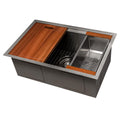 27 in. Undermount Single Bowl Stainless Steel Kitchen Sink D592