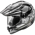 Dual Sport Motorcycle Helmet Gray SM V6181
