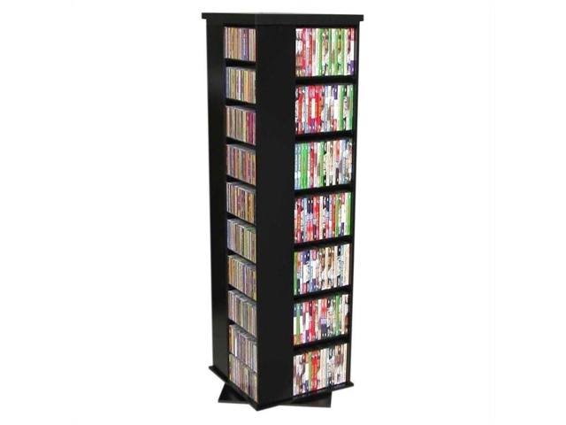 Oak Revolving Media Tower O806795