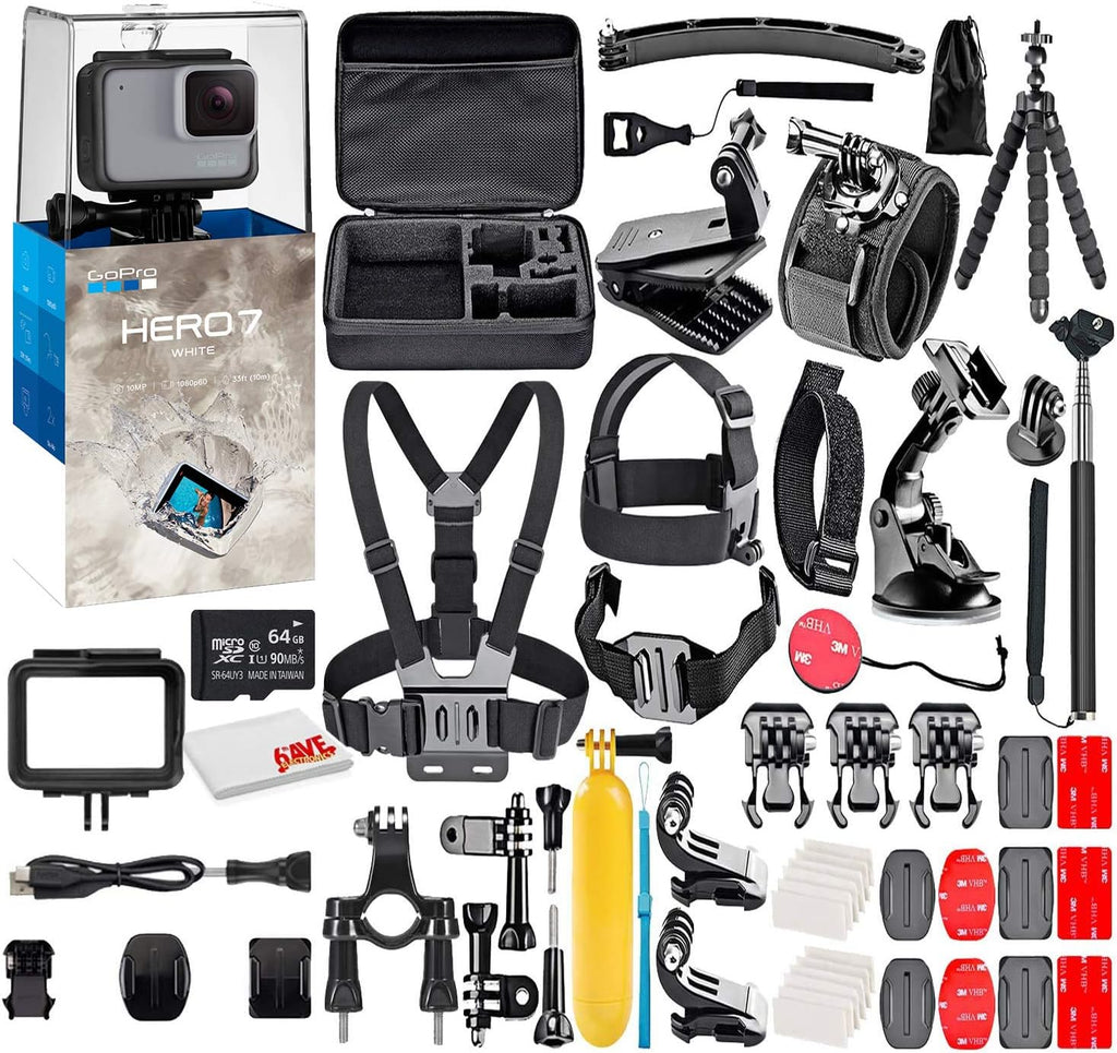 50 Piece Accessory Kit Waterproof Action Camera with Touch Screen H231