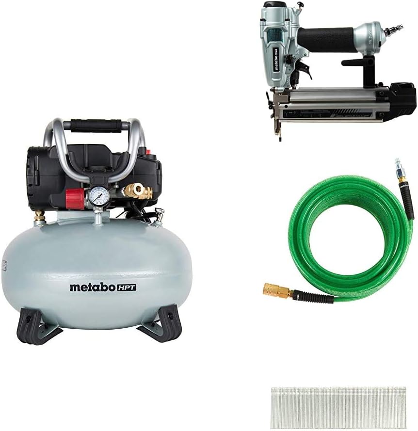 Pancake Air Compressor with Air Hose Z62558