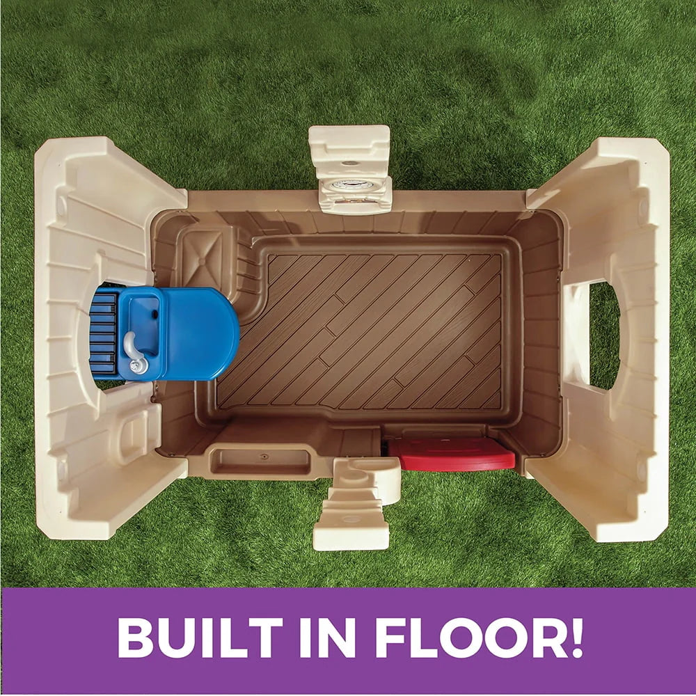 Brown Plastic Kids Playhouse H960023