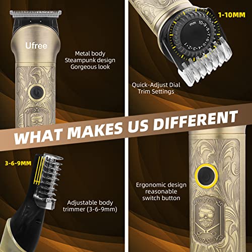 Cordless Beard Trimmer and Hair Clipper Grooming Kit O9102