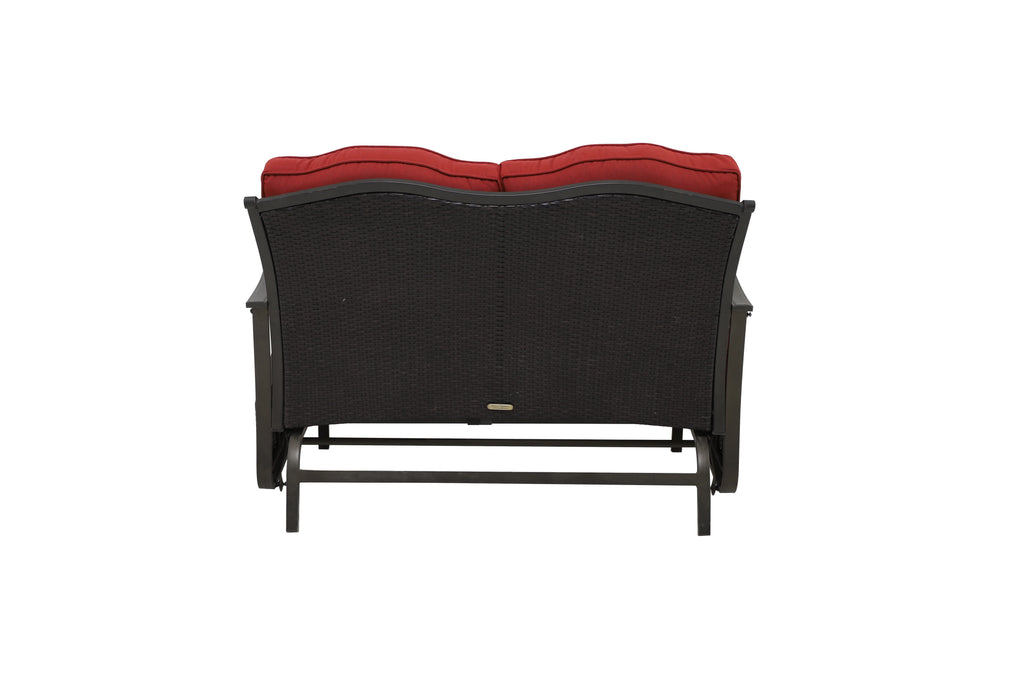 Steel Outdoor Glider Loveseat X6215