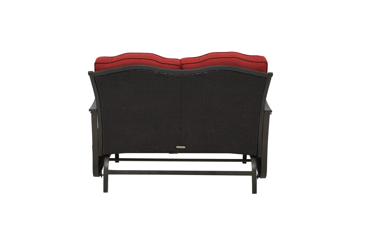 Steel Outdoor Glider Loveseat X6215