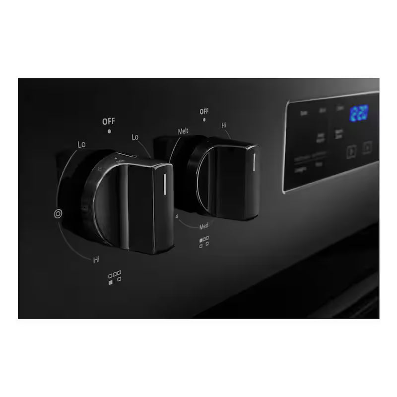 Black Electric Range with 5 Elements Q58643