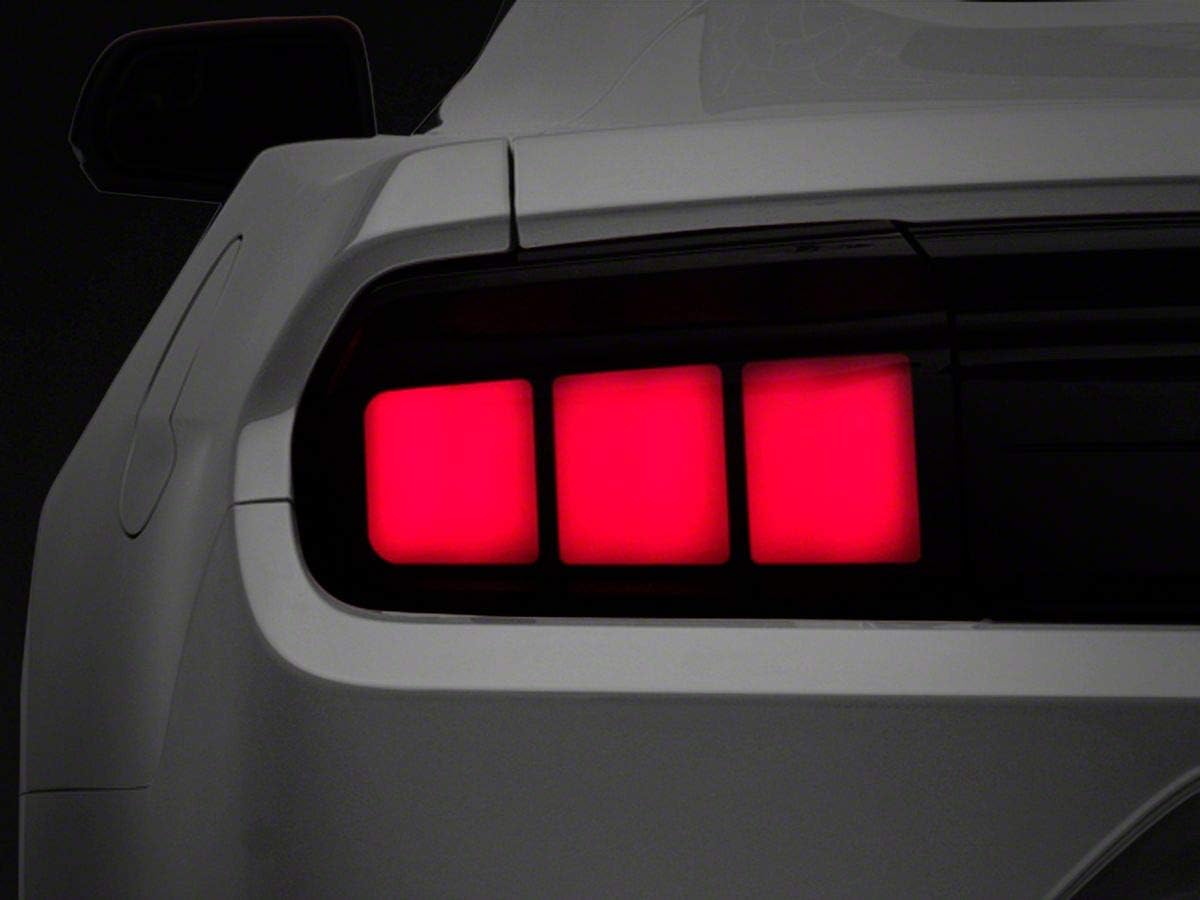 Gloss Black LED Tail Lights with Smoked Lens Z65404