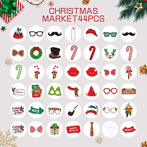 Christmas Photo Booth Props Set of 32 O420210