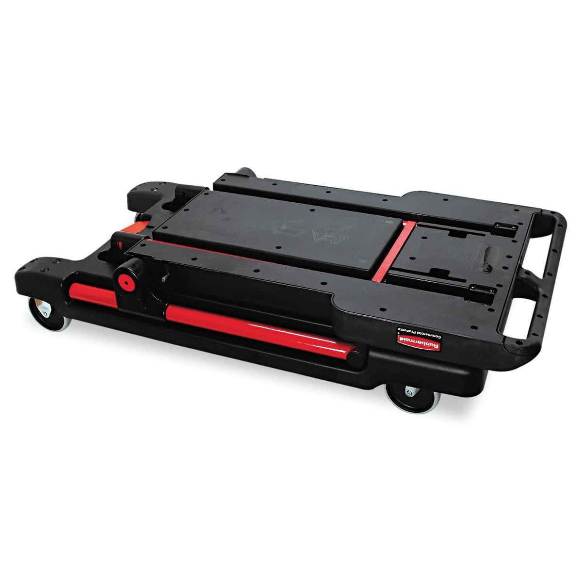 Black Two Shelf Utility Cart F61049