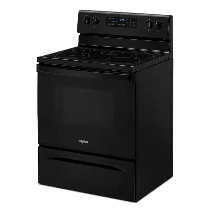 Black Electric Range with 5 Elements Q58643