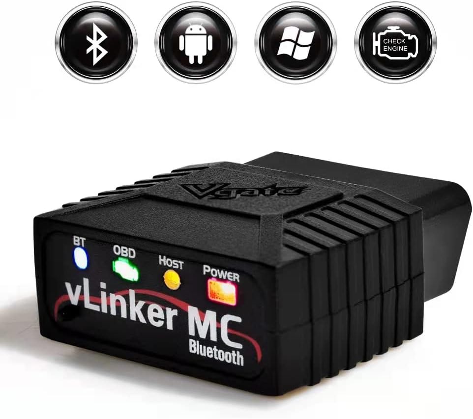 OBD2 Diagnostic Scanner for Android & Windows Pack of 2 P2519