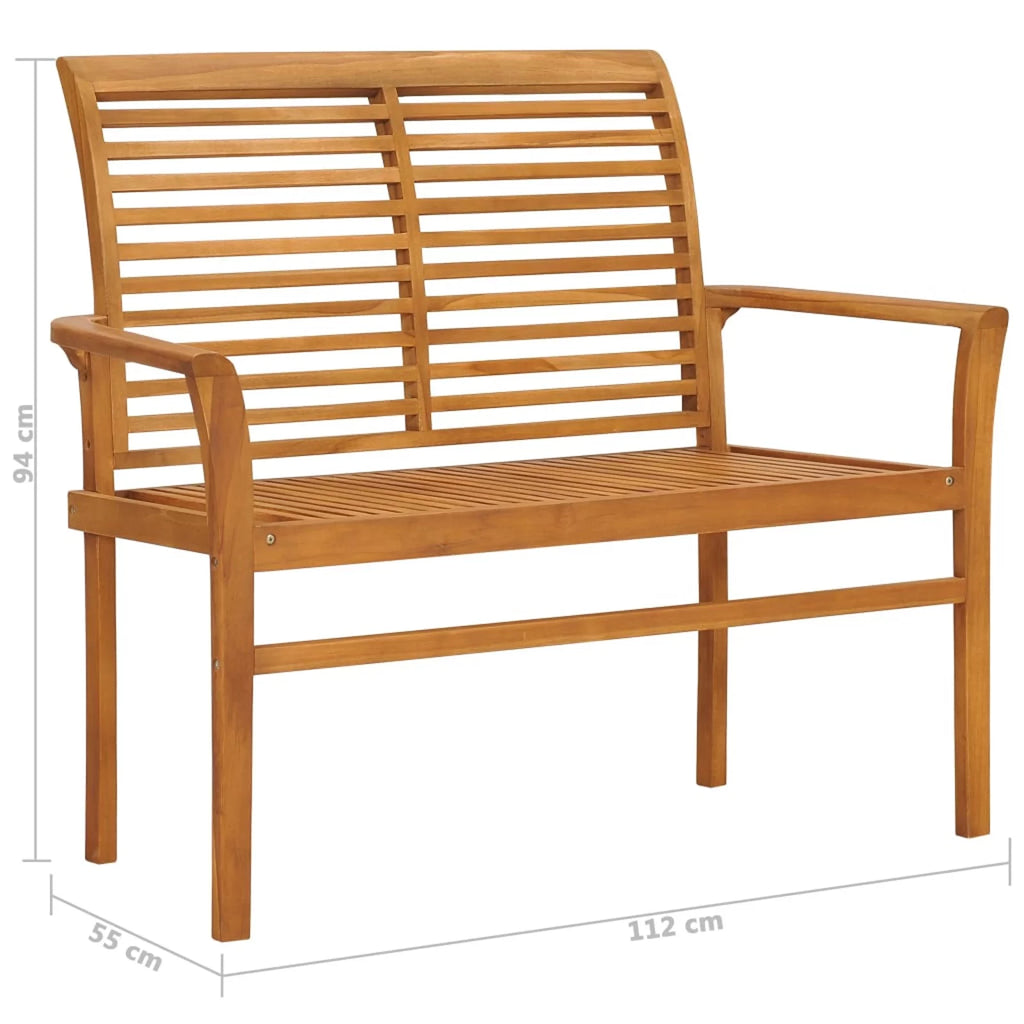 Teak Wood Garden Bench T2780